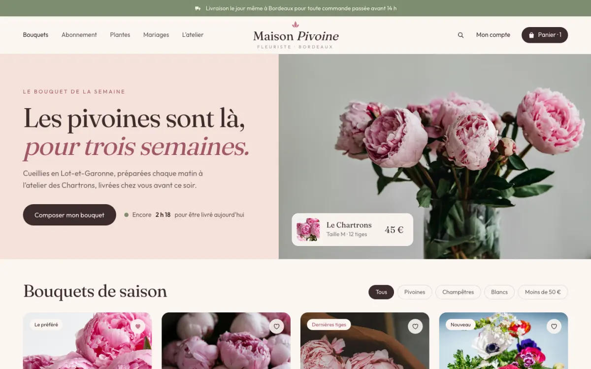 Capture d’écran de maisonpivoine.fr